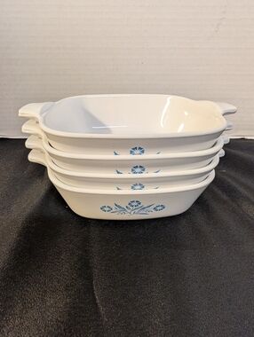 Vintage Corning Ware BlueCornflower Casserole Dish Set. P-41-B Lot
